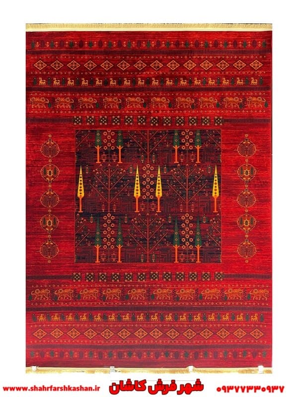 فرش لاکی طرح جدید 700 شانه اکرولیک کد 702 l — تصویر ۴