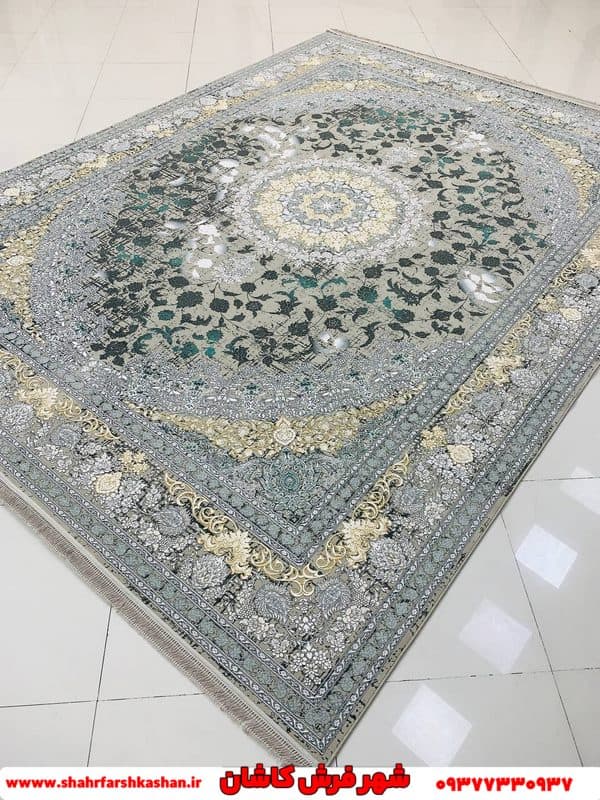 1200 شانه سبز گل برجسته طرح ساغر — تصویر ۴