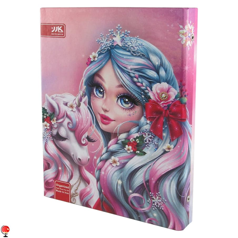 دفتر کلاسوری 100 برگ فرشته کارن