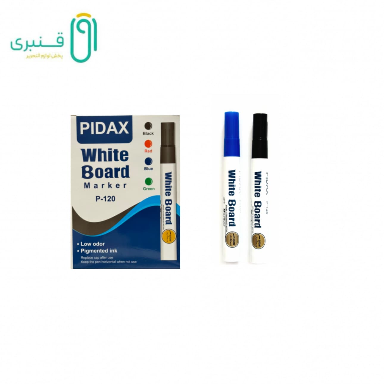 ماژیک وایت برد سرگرد (رنگ جور) پیداکس PIDAX P120