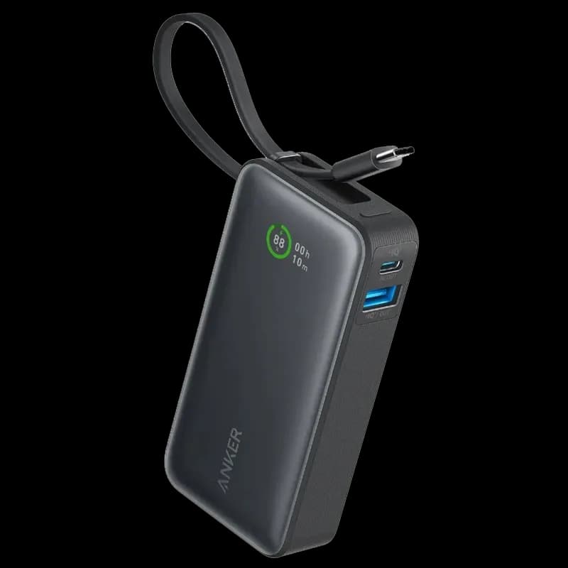 پاوربانک انکر مدل A1259 ظرفیت 10000 میلی آمپر ساعت توان 30 وات