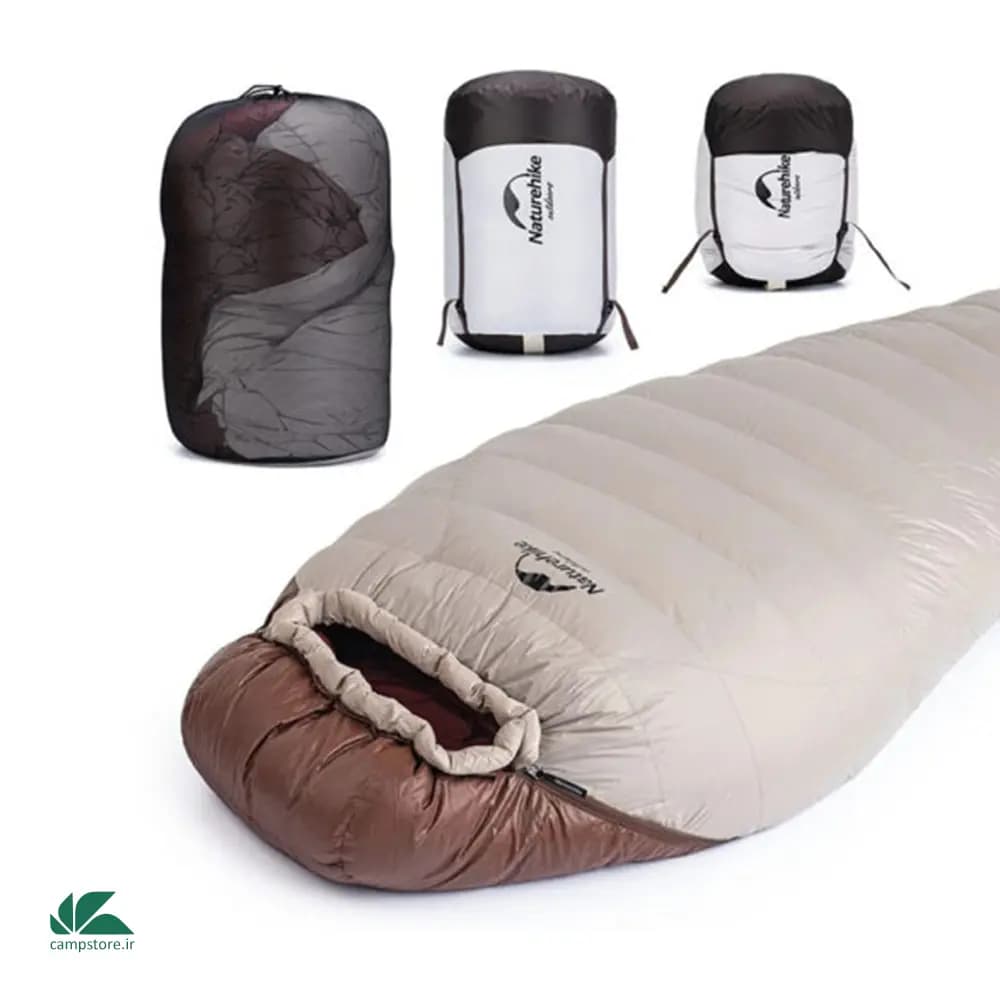 کیسه خواب پر نیچرهایک مدل Snowbird 1090g — تصویر ۳