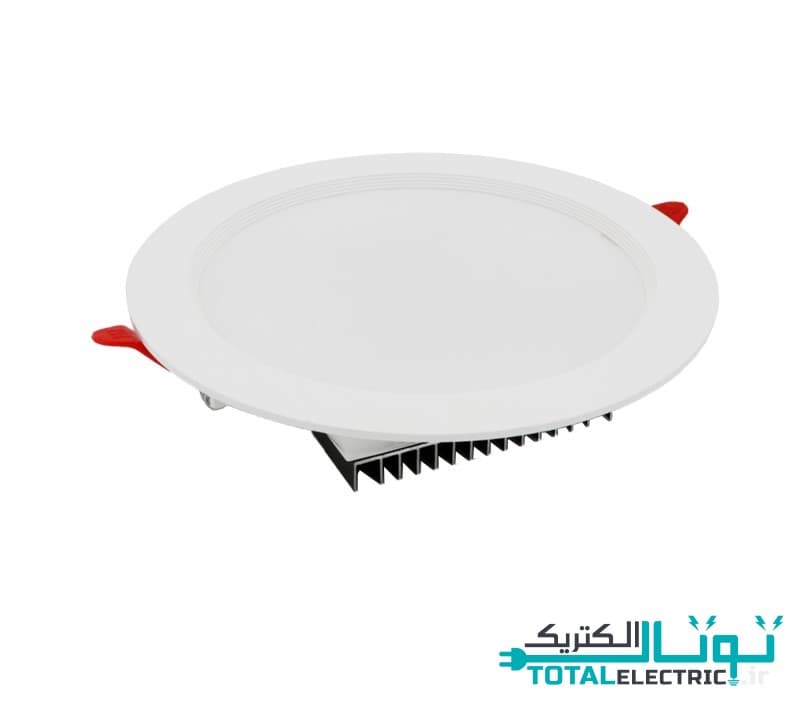 پنل سقفی توکار سولاریس 18 وات دایره ای پارس شعاع — تصویر ۲
