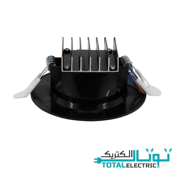 چراغ سقفی توکار سولاریس 7 وات دایره ای پارس شعاع — تصویر ۸