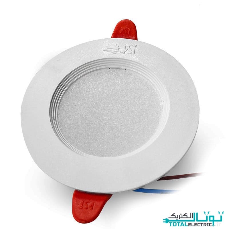 چراغ سقفی توکار سولاریس 7 وات دایره ای پارس شعاع — تصویر ۹