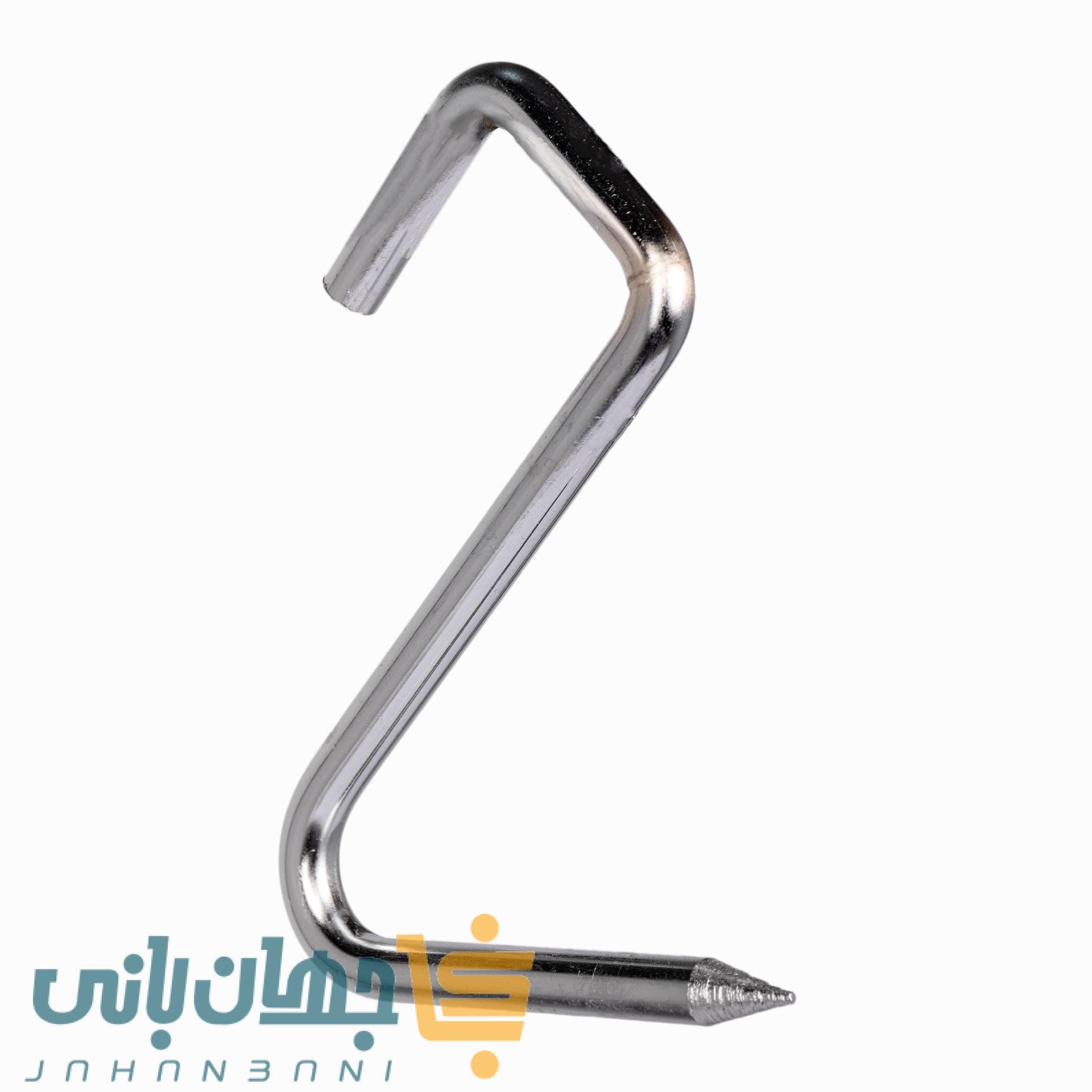 قلاب یا آویز قصابی تک شاخ گاوی