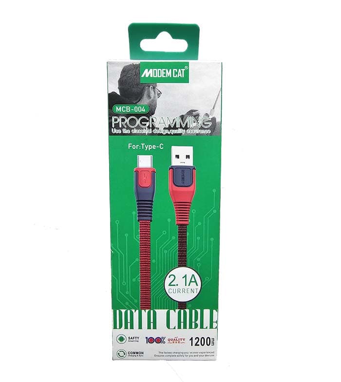 کابل شارژ USB به Type C مودم کت مدل MCB-004 — تصویر ۳