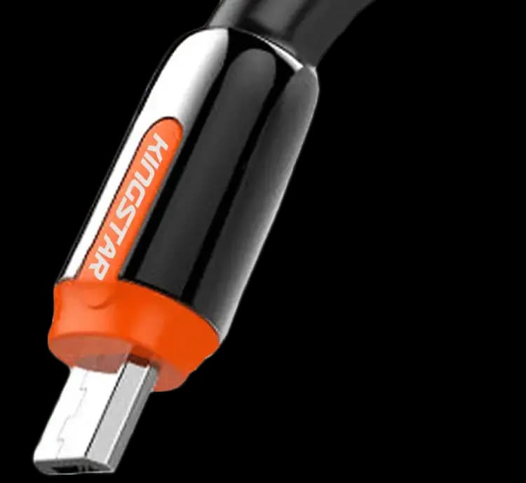 کابل تبدیل USB به MicroUSB کینگ استار مدل K42A طول 1 متر ا Kingstar K42A USB To MicroUSB Cable 1M — تصویر ۶