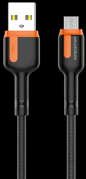 کابل تبدیل USB به MicroUSB کینگ استار مدل K42A طول 1 متر ا Kingstar K42A USB To MicroUSB Cable 1M — تصویر ۴