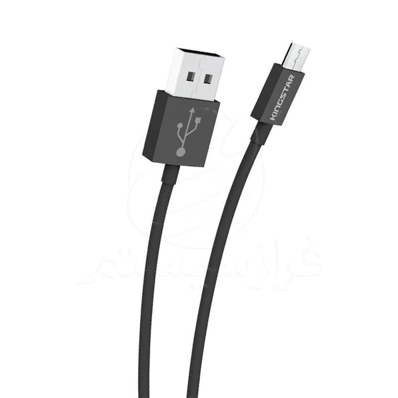کابل کینگ استار تبدیل USB به microUSB مدل K64 A طول 120سانتی متر ا Kingstar cable convert USB to microUSB model K64 A, length 120 cm