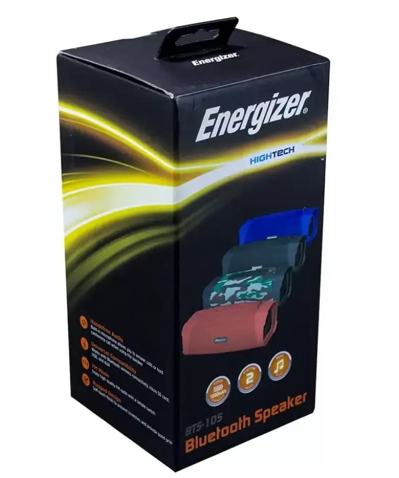 اسپیکر بلوتوث energizer مدل bts-105 ا speaker bluetooth wireless energizer bts-105 — تصویر ۷