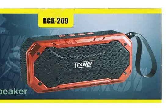 اسپیکر بلوتوثی قابل حمل مدل RGK-209 ا RGK-209 Portable Wireless Speaker — تصویر ۵