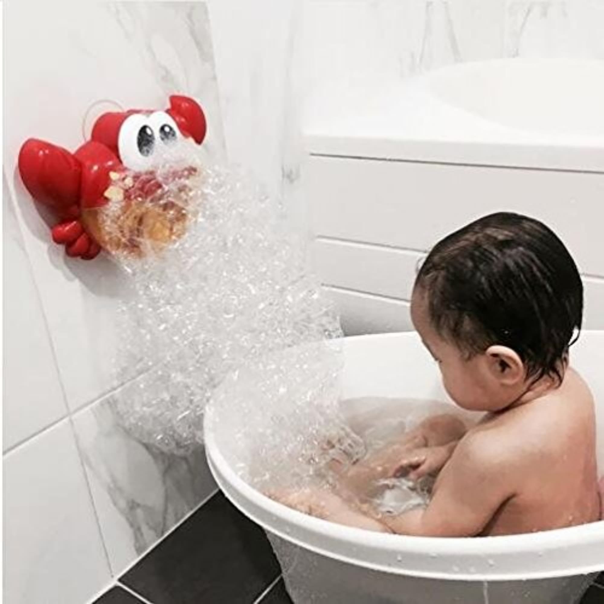 عروسک حمام مدل حباب ساز خرچنگی — تصویر ۴