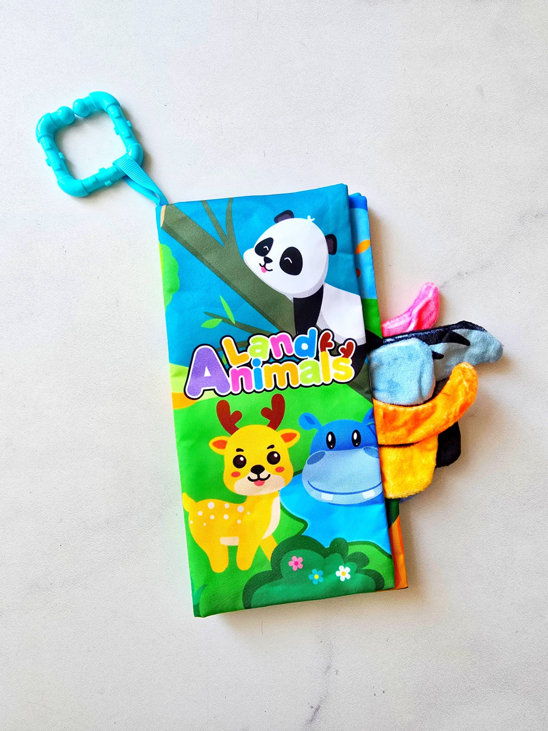 کتاب پارچه ای دمدار سرزمین حیوانات