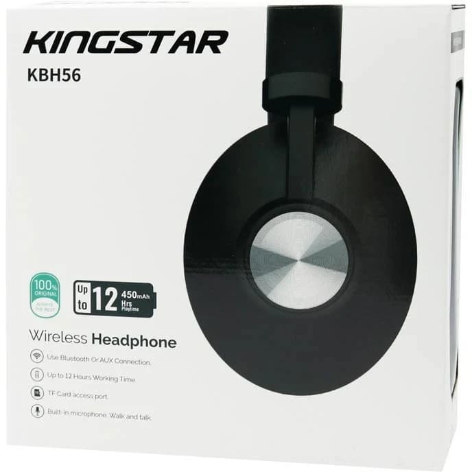 هدفون بی سیم کینگ استار مدل KBH56 ا headset wireless bluetooth kingstar kbh56 — تصویر ۶