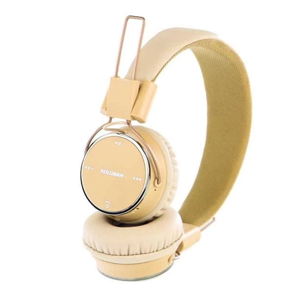 هدست بلوتوثی کلومن مدل K۲ – صورتی ا KOLUMAN K2 HEADPHONES — تصویر ۳