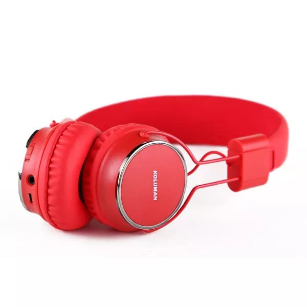 هدست بلوتوثی کلومن مدل K۲ – صورتی ا KOLUMAN K2 HEADPHONES