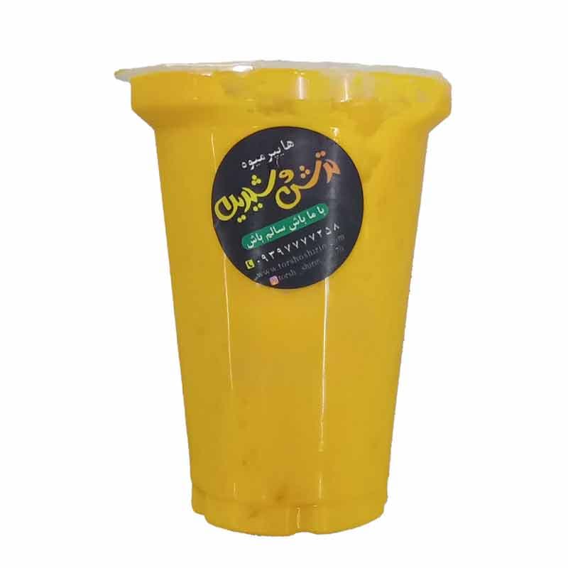 شیک انبه طبیعی ترش و شیرین – 0.5 لیتر