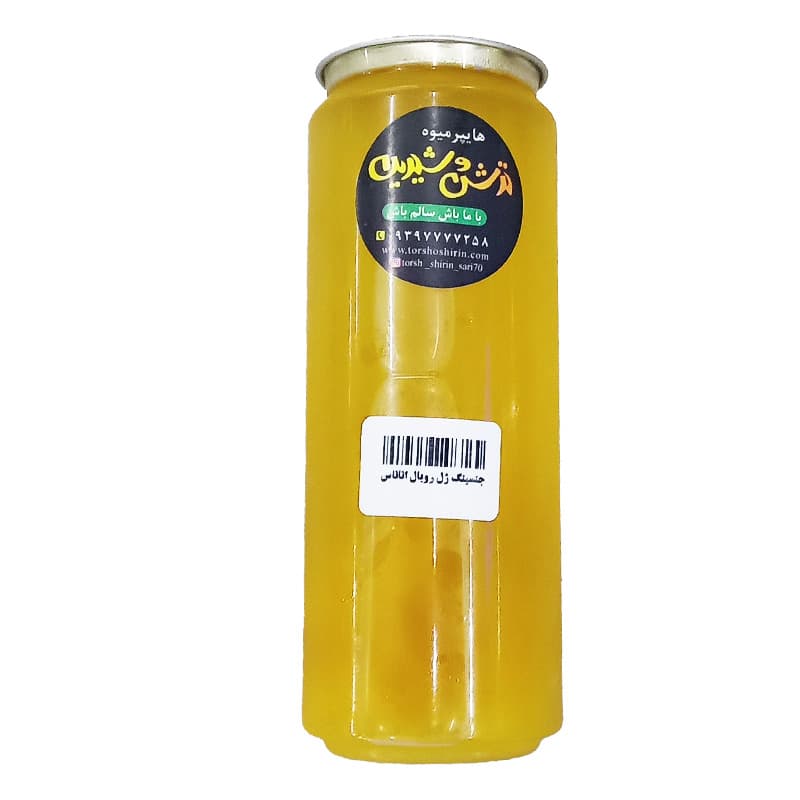 آب جنسینگ ژل رویال آناناس طبیعی ترش و شیرین – 0.5 لیتر