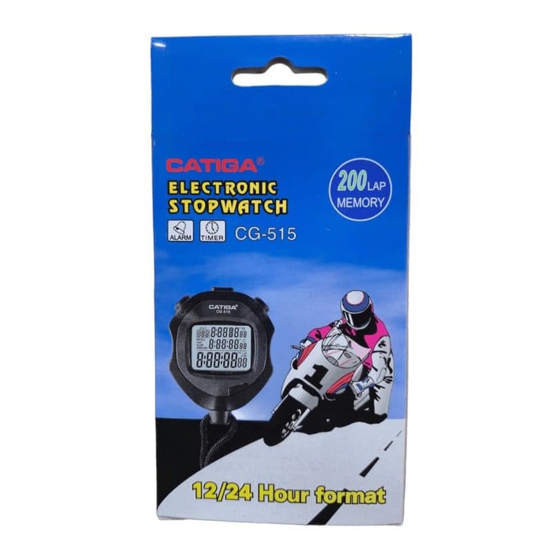 کرنومتر حرفهای کاتیگا CATIGA مدل CG-515 (حافظه ۱۰ زمانه و تایمر معکوس) – اورجینال — تصویر ۳