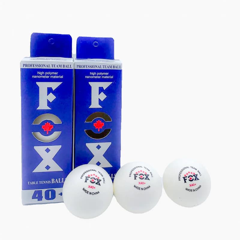 توپ پینگ پنگ ۵ ستاره فاکس (Fox) – بسته ۳ عددی