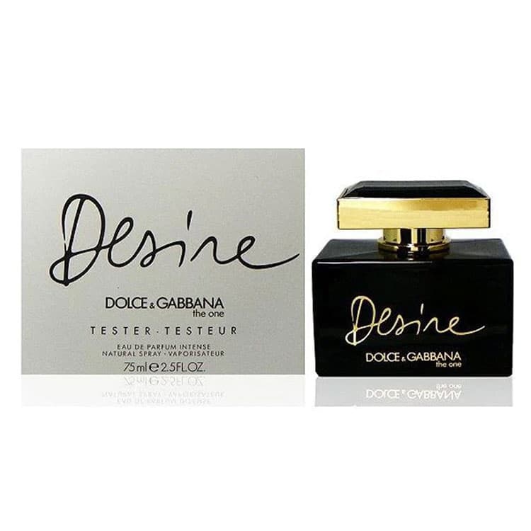 تستر ادو پرفیوم زنانه اماراتی DOLCE and GABBANA The One Desire حجم ۷۵ میلی لیتر — تصویر ۴