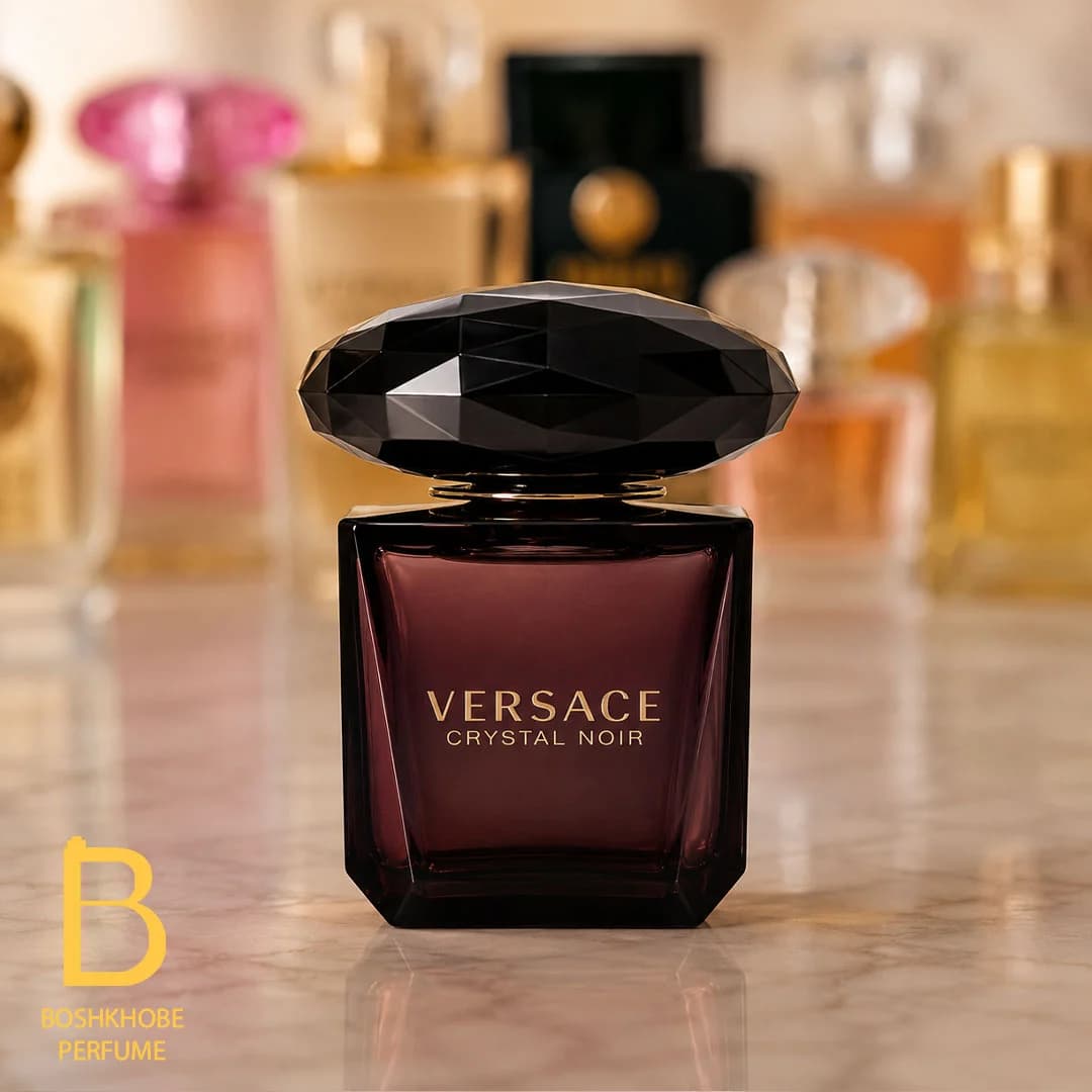 عطر زنانه اماراتی ورساچه کریستال نویر| VERSACE Crystal Noir