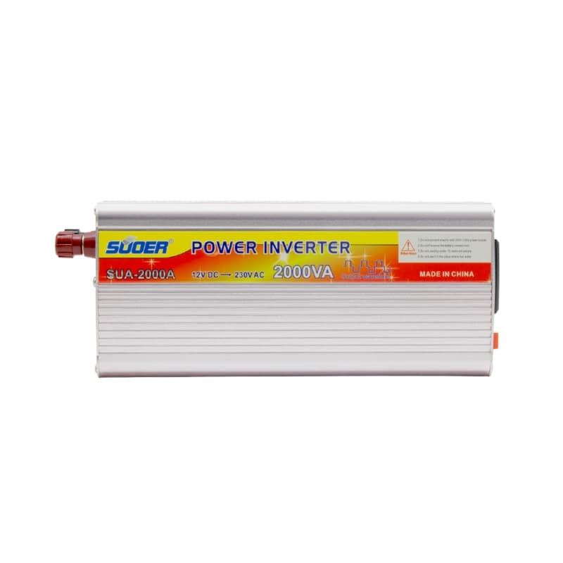 اینورتر (مبدل 12VDC به 220VAC) سوئیچینگ 12V 2000W مارک SUOER — تصویر ۶