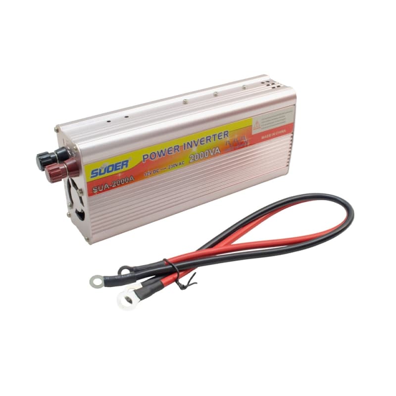 اینورتر (مبدل 12VDC به 220VAC) سوئیچینگ 12V 2000W مارک SUOER — تصویر ۹