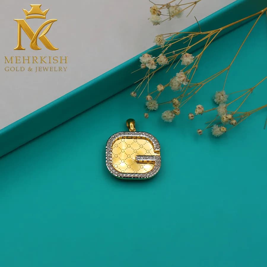 پلاک تراش شرکتی آوا طرح گوچی کد 7575