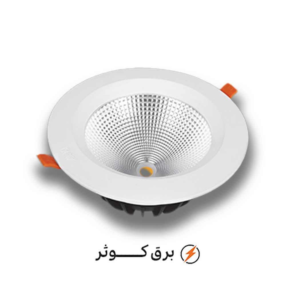 هارمونیک 60 وات گرد COB سفید پارس شعاع توس