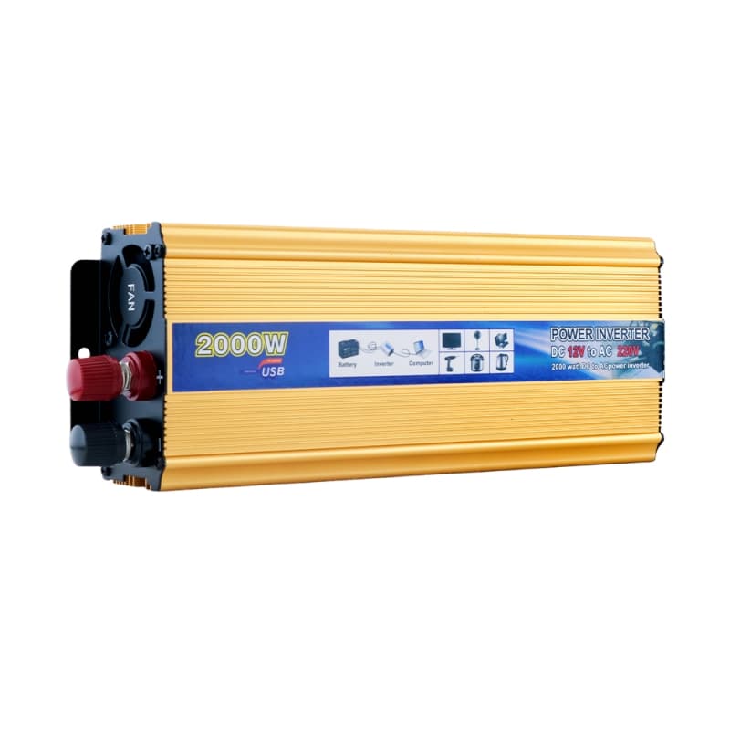 اینورتر (مبدل 12VDC به 220VAC) سوئیچینگ 12V-2000W مارک T-SOLAR — تصویر ۳