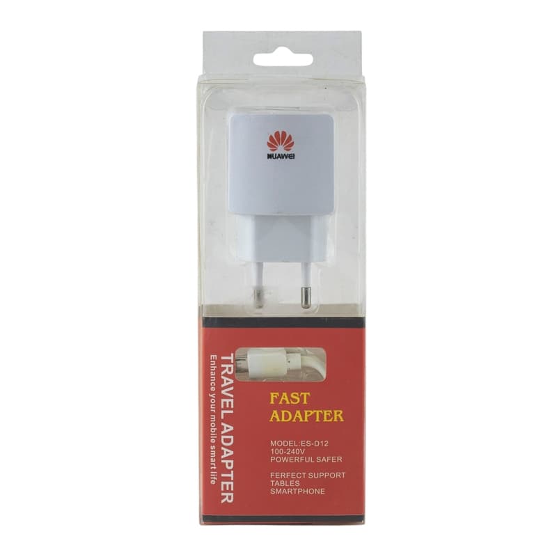 شارژر USB طرح هواوی 5 ولت 1A به همراه کابل — تصویر ۴