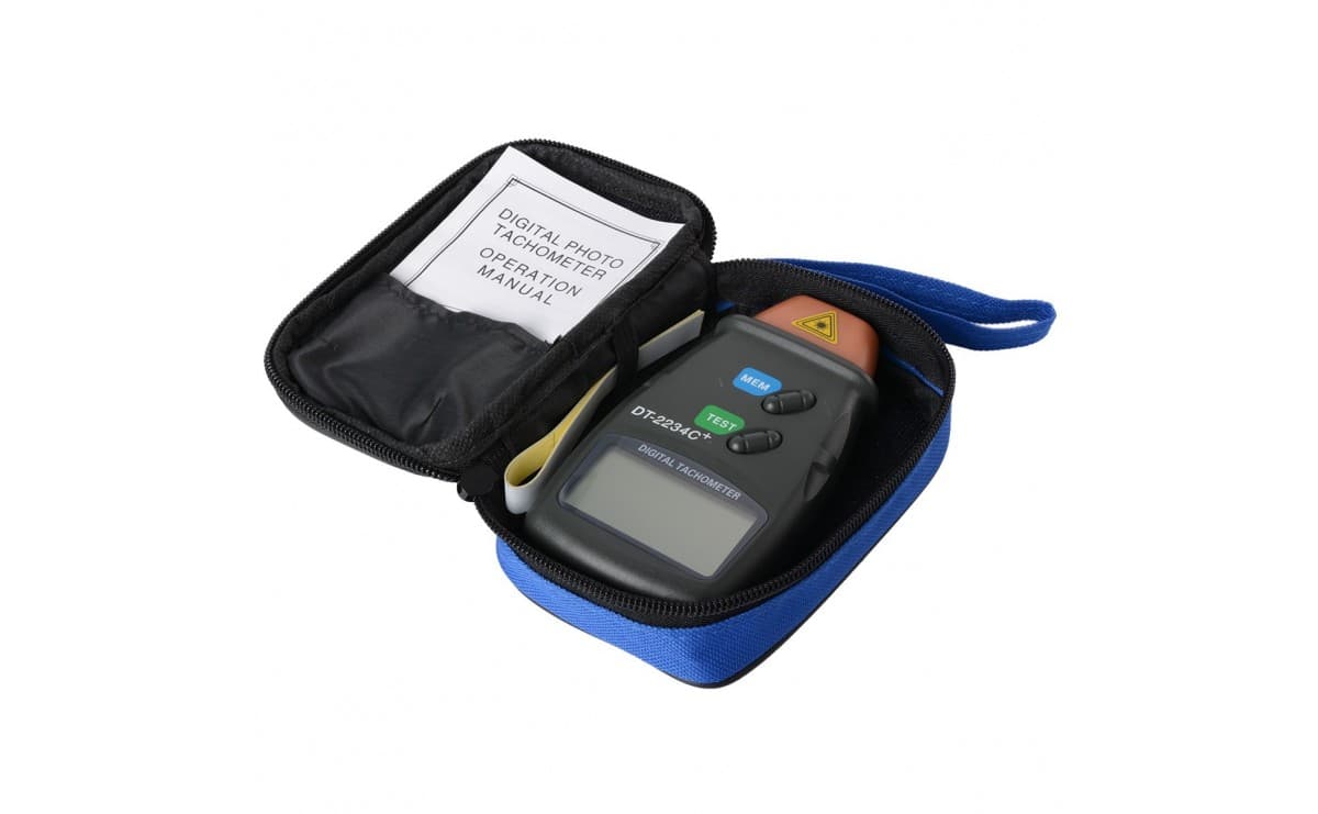 دورسنج تاکومتر دیجیتال +Digital Tachometer DT-2234C — تصویر ۶
