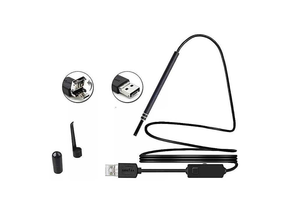 دوربین آندوسکوپی گوش 1.3 مگاپیکسل لنز 5.5mm کابل 2 متر ارتباط USB — تصویر ۸