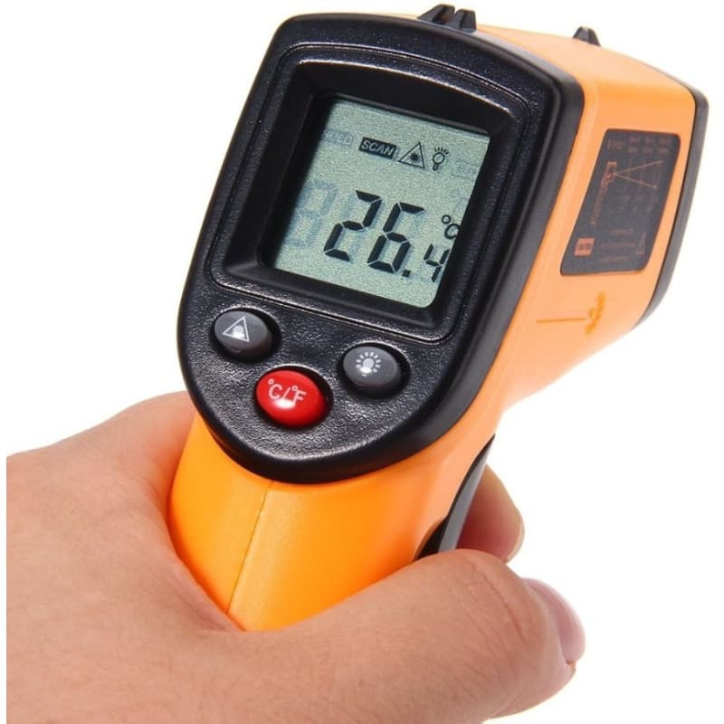 دماسنج – ترمومتر لیزری غیر تماسی GM320 — تصویر ۷