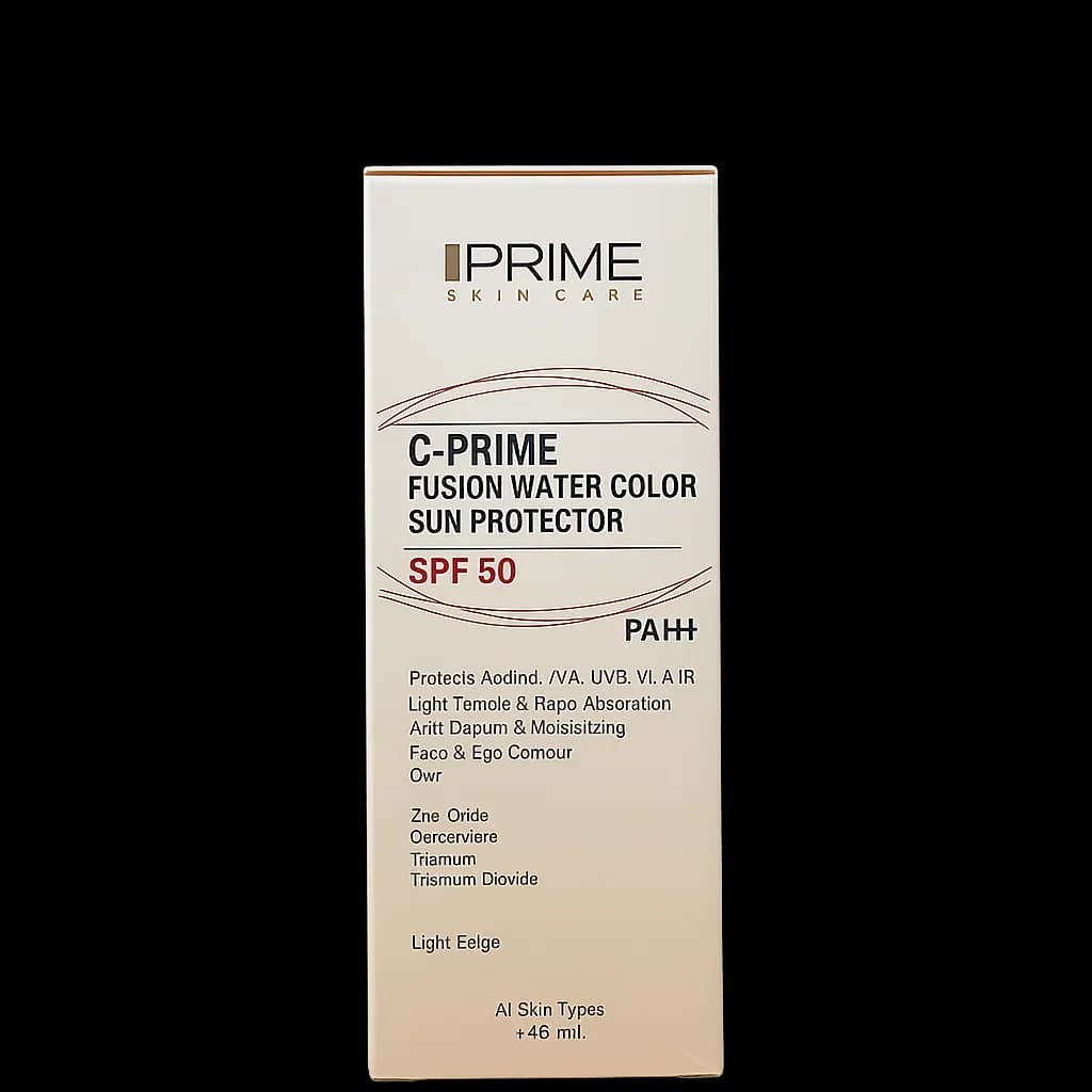 فلوئید ضدآفتاب SPF50 بژ روشن پرایم