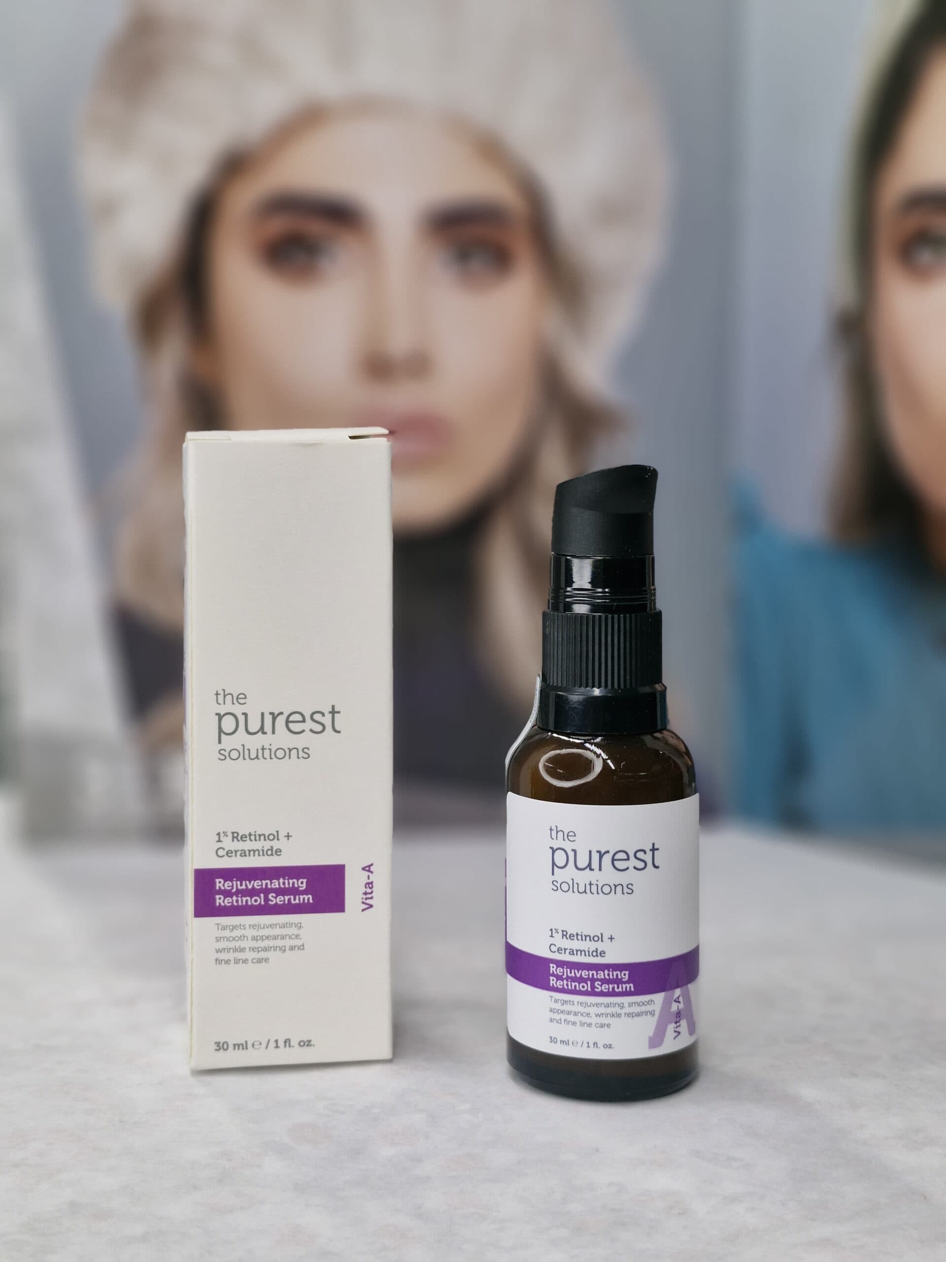 سرم جوان کننده رتینول پیورست %1 + سرامید The Purest Solutions Vita-A