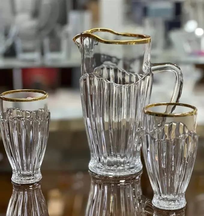 پارچ و لیوان خارجی*کرون* وارداتی
