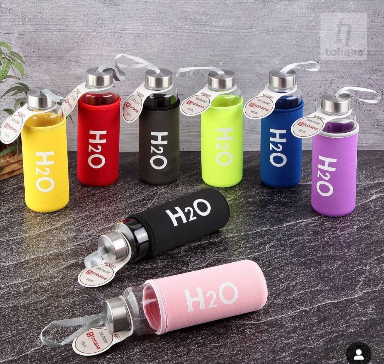 قمقمه آب H2O وارداتی