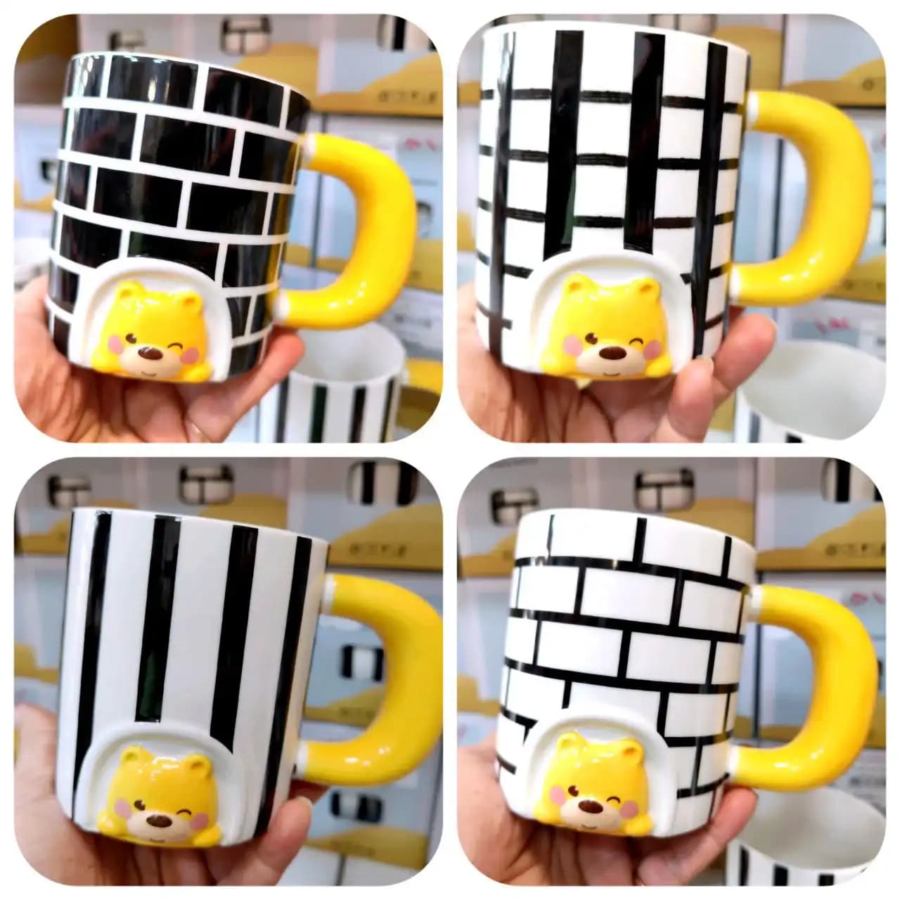 ماگ سرامیکی طرح عروسکی وارداتی