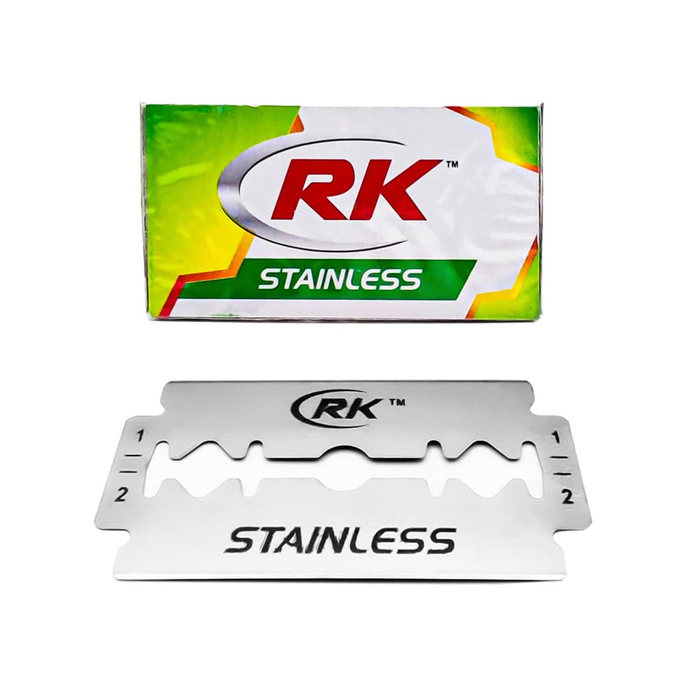 تیغ سنتی RK آرکی جعبه ای (50عدد تیغ) 5 بسته 10 عددی
