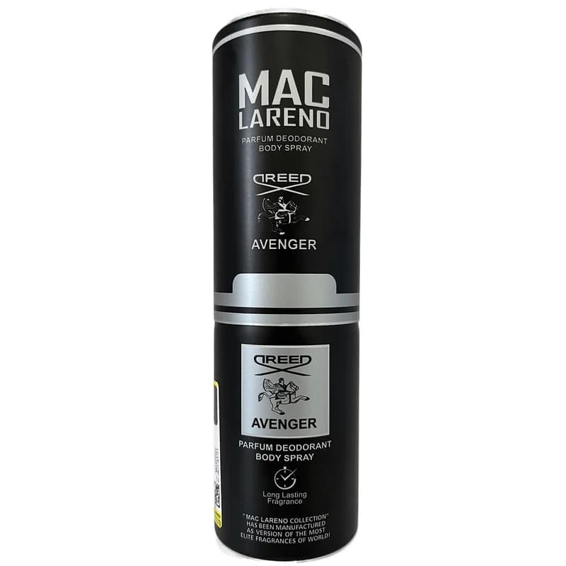 اسپری بدن مردانه مک لارنو مدل Creed Aventus حجم 200 میلی لیتر — تصویر ۳