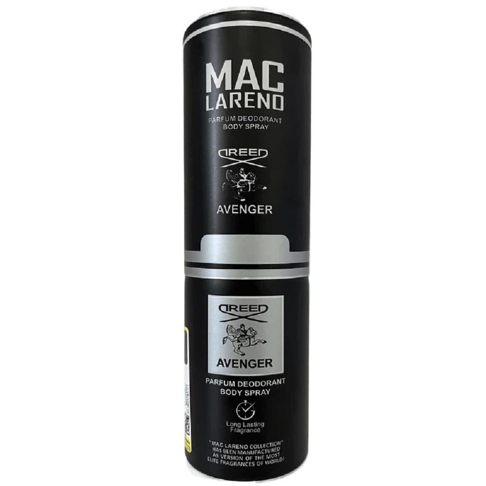 اسپری بدن مردانه مک لارنو مدل Creed Aventus حجم 200 میلی لیتر — تصویر ۷
