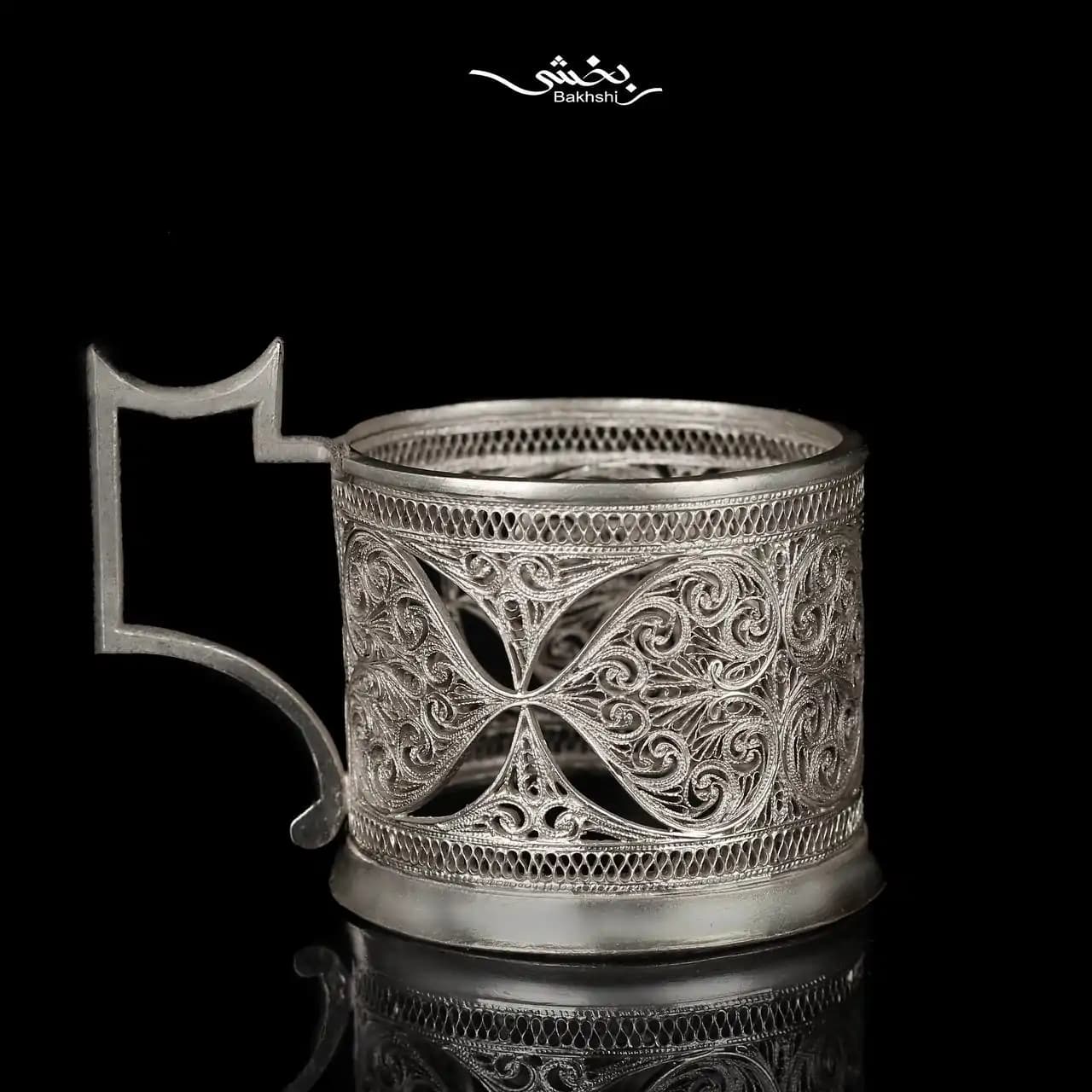 انگاره نقره شش عددی ملیله زنجان — تصویر ۳
