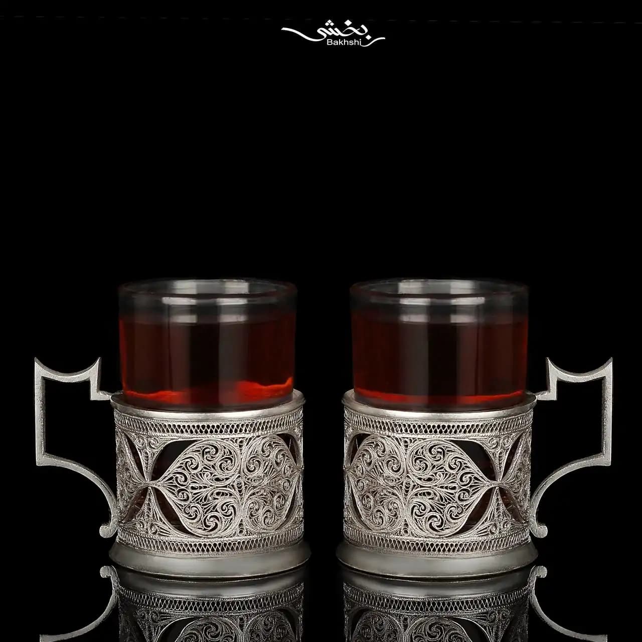 انگاره نقره شش عددی ملیله زنجان — تصویر ۲