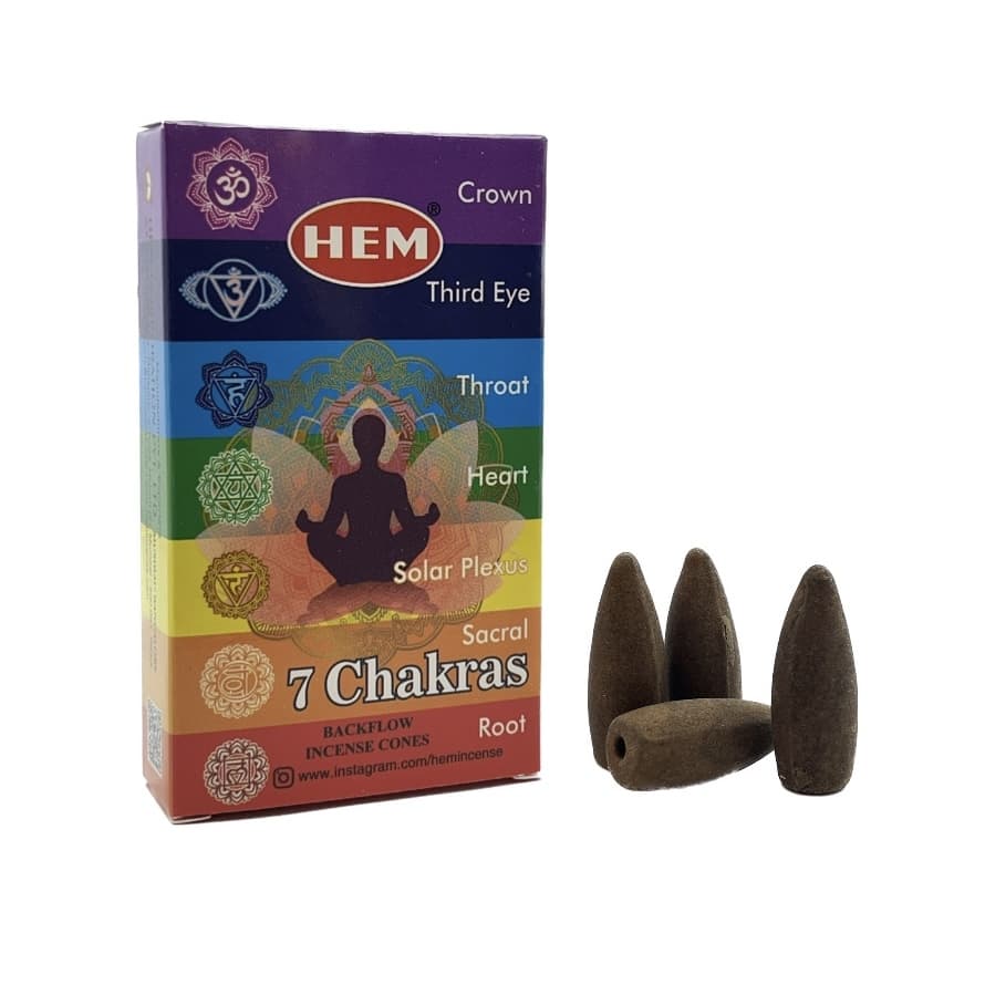 عود آبشاری (هرمی) سون چاکرا (هفت چاکرا، 7چاکرا) 7Chakras