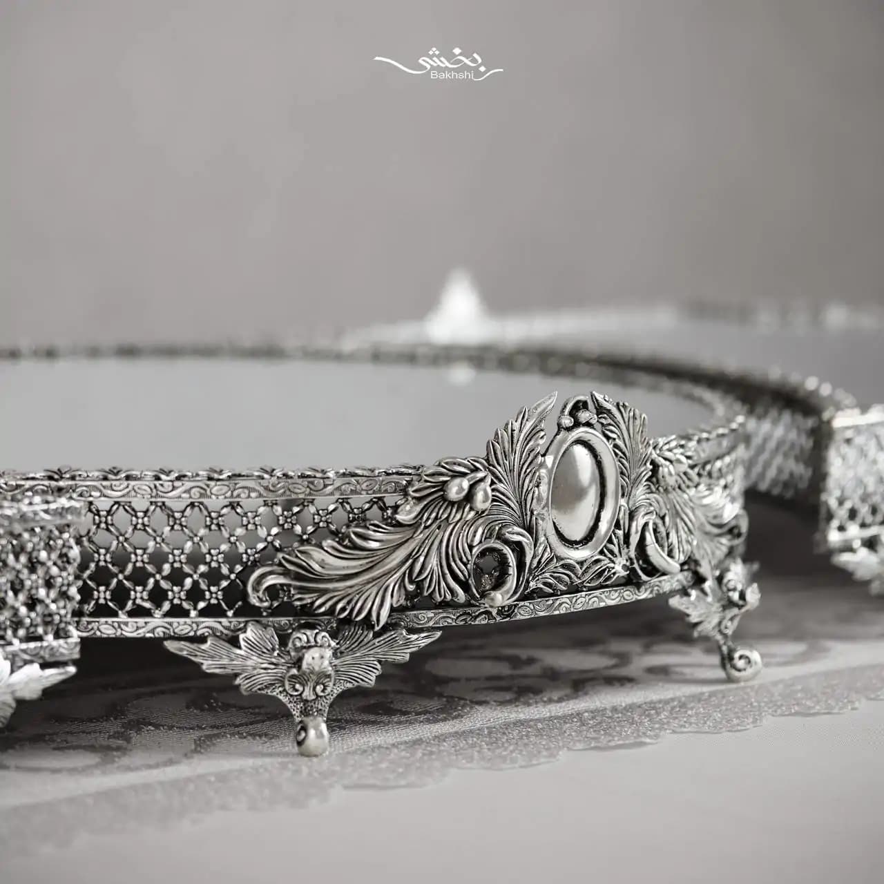 رانر نقره سه تکه مدرن — تصویر ۳