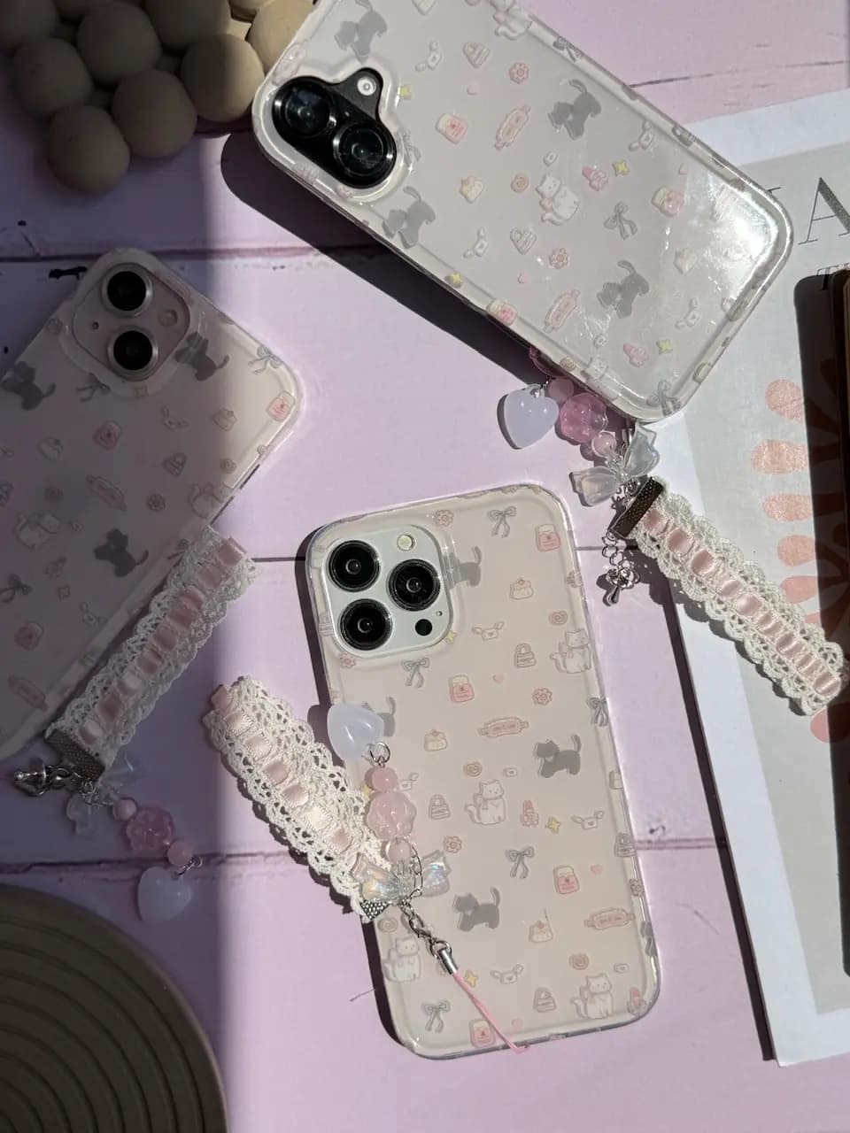 قاب Cat &amp; Candy با آویز (کدC1999) — تصویر ۵