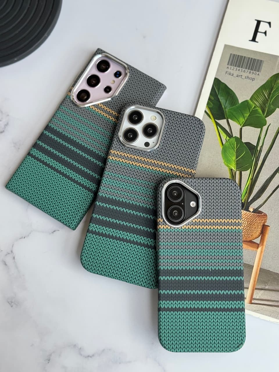 قاب Green Carbon Vintage با مگ سیف — تصویر ۵